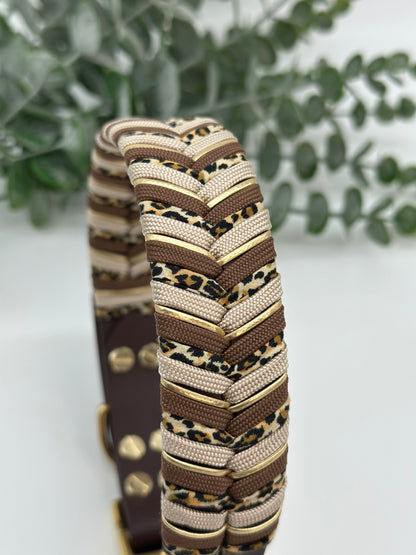 Biothane Halsband "Wild Weave"
