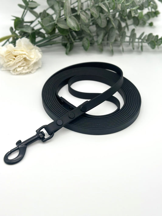 4m Biothane Schleppleine *ALL BLACK*