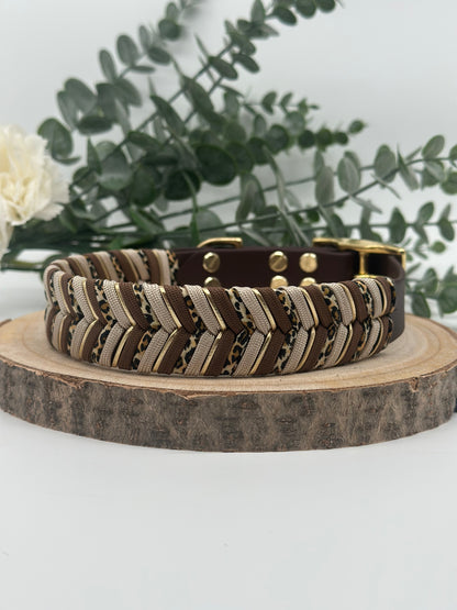 Biothane Halsband "Wild Weave"