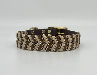 Biothane Halsband "Wild Weave"